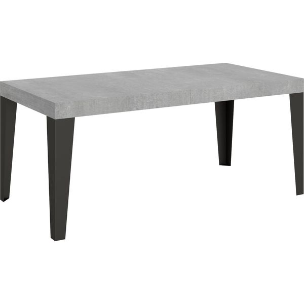Itamoby - Tavolo Allungabile 180/284X90 Cm Flame Cemento Gambe Antracite-image