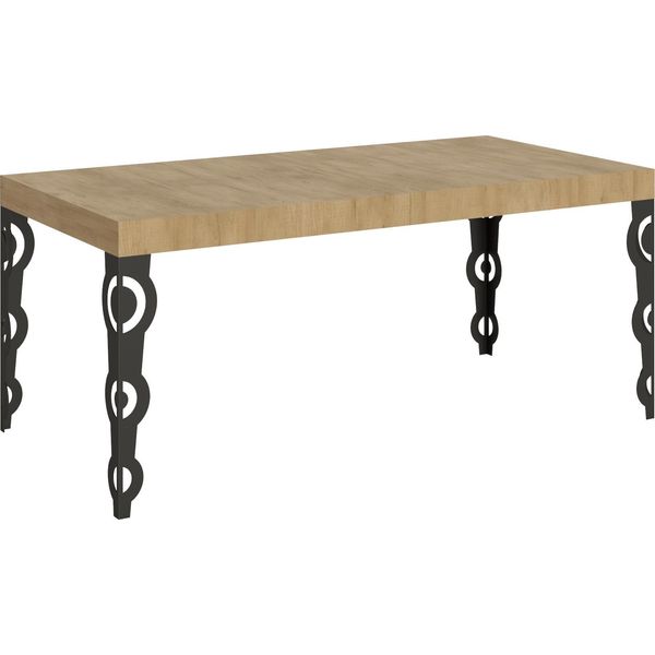 Itamoby - Tavolo Allungabile 200/304X90 Cm Karamay Quercia Natura Gambe Antracite-image