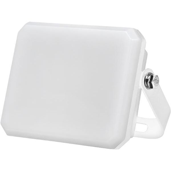 Proiettore A Led Bianco Faro Da Esterno 230V 10W 4000K Cover Milky 950Lm 89X62X25,5 Mm-image