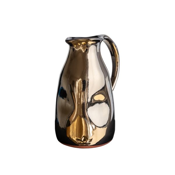 Dutchdeluxes, Fatto A Mano, Caraffa, Gres, Media, Oro Platino-image