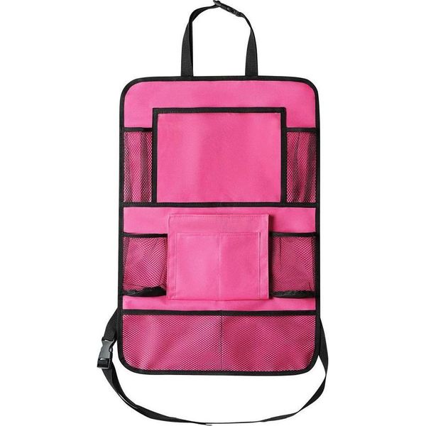 Organizer Per Auto Per Sedili Anteriori Con Scomparti Rosa-image