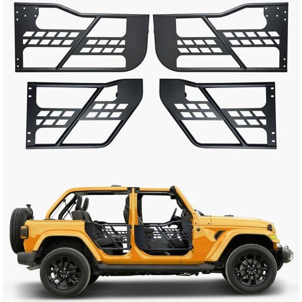 Porte Tubolari Jeep A 4 Porte - Porta Tubolare Jeep Per Jeep Wrangler Jk 2007-2018-image