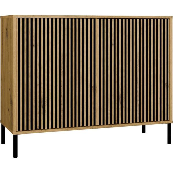 Cassettiera, Rovere Artigianale, 103,5 X 82,5 X 40 Cm-image