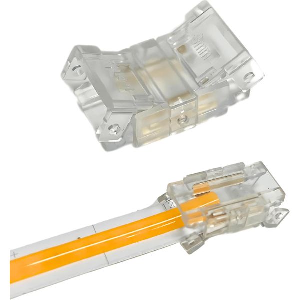 Connettore Per Strisce Led Cob Da 8 Mm Senza Cavo-image