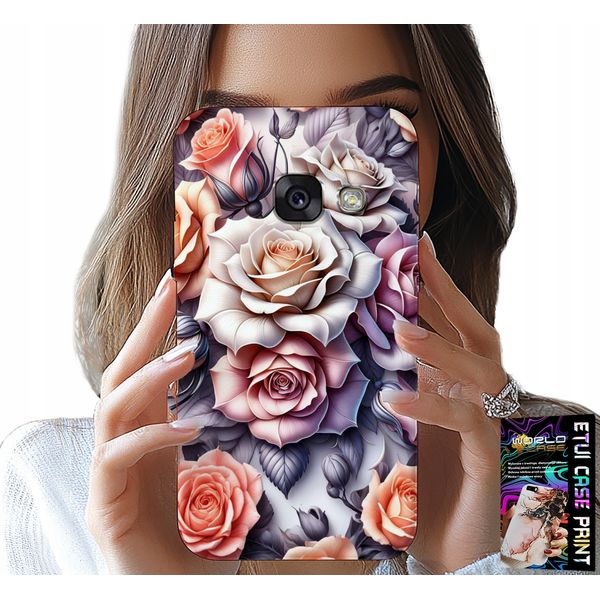 Custodia Per Samsung A5 2017 - Disegni Floreali Rosa Fiori Custodia-image