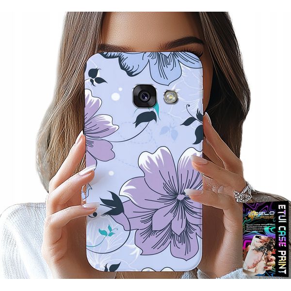 Custodia Per Samsung A5 2017 - Disegni Floreali Moda Posteriore-image