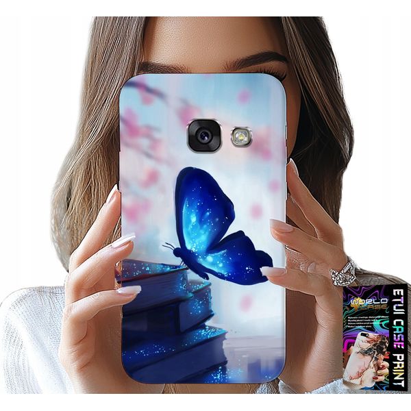Custodia Per Samsung A5 2017 - Farfalla Blu, Farfalla, Disegni Da Donna-image