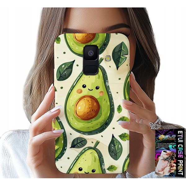 Custodia Per Samsung A6 2018 - Custodia Avocado Dolce E Sorridente-image