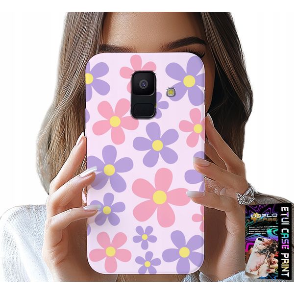 Custodia Per Samsung A6 2018 - Margherita Colorata, Margherita, Fiori-image