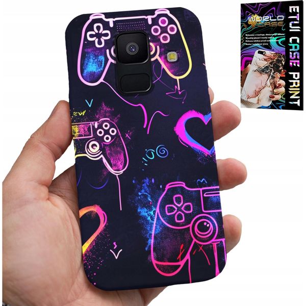 Custodia Per Samsung A6 2018 - Custodia Per Gamer, Gioco, Disegni Per Gamer-image