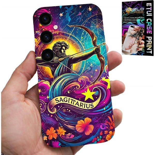 Custodia Per Samsung Galaxy A04S - Segno Zodiacale, Dorso Astronomico Sagittario-image