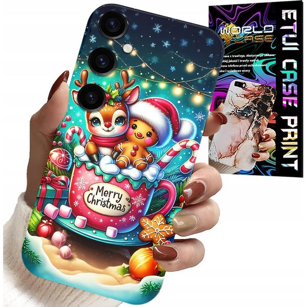 Custodia Per Samsung Galaxy S24 Plus - Renna Di Pan Di Zenzero Buon Natale-image