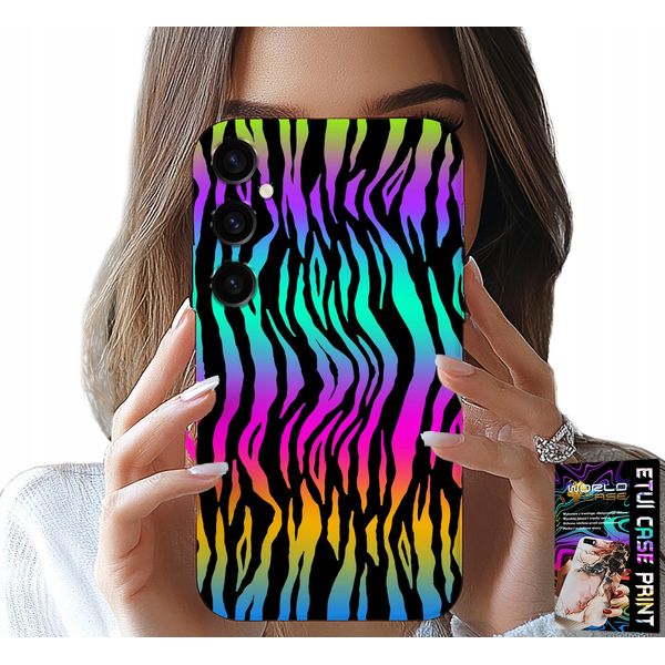 Custodia Per Samsung Galaxy S24 Plus - Custodia Con Motivi Astratti E Colorati + Pellicola-image