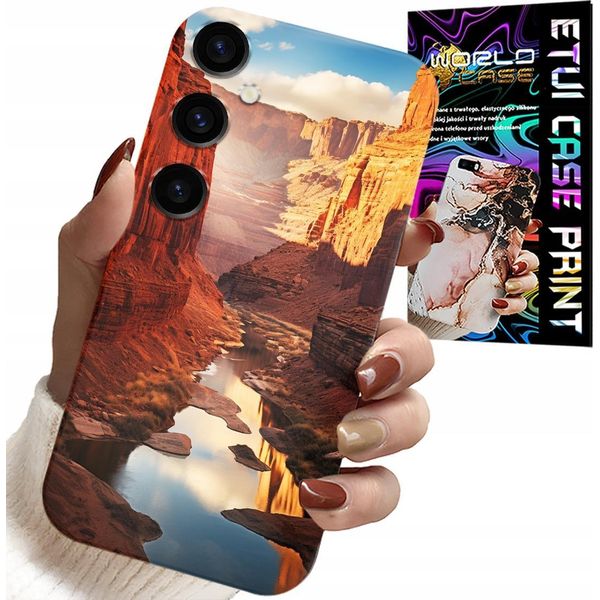 Custodia Per Samsung Galaxy A04S - Custodia Grand Canyon Desert Beautiful Designs-image
