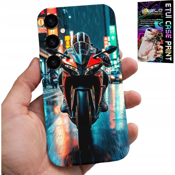 Custodia Per Samsung Galaxy A04S - Moto, Motociclette, Disegni Di Monocicli + Vetro-image