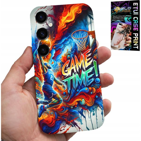 Custodia Per Samsung Galaxy S24 Plus - Basket Nba Game Time, Custodia + Vetro-image