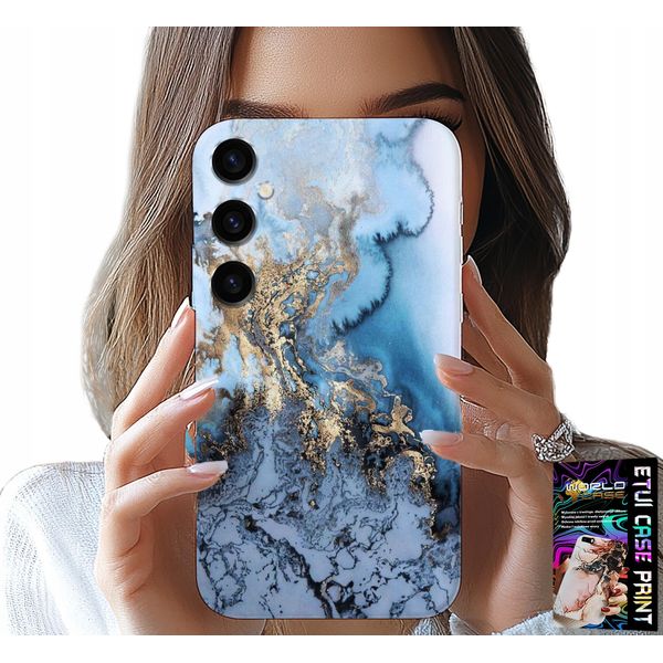 Custodia Per Samsung Galaxy S24 Plus - Design Donna In Marmo + Vetro-image