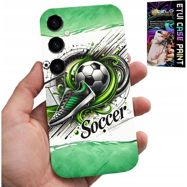 Custodia Per Samsung Galaxy A34 5G - Calcio, Custodia Calcio + Vetro-image