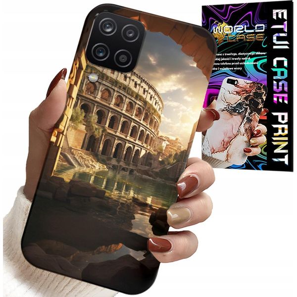 Custodia Per Samsung A12 / M12 - Colosseo Romano Antichità Romana-image