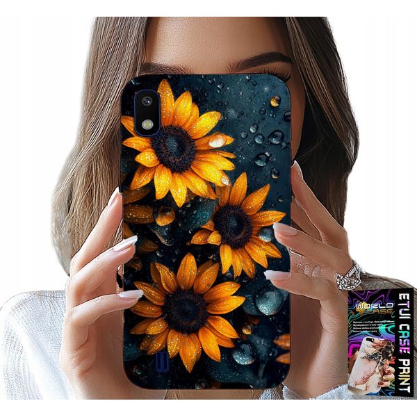 Custodia Per Samsung A10 - Girasoli, Girasole, Motivi Floreali-image