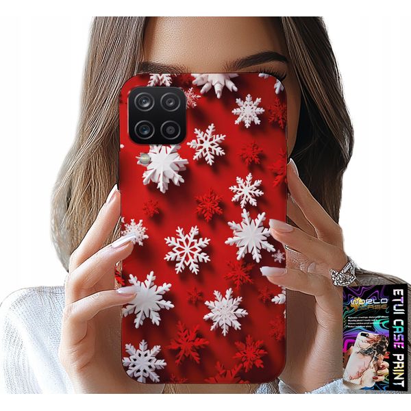 Custodia Per Samsung A12 / M12 - Fiocchi Di Neve, Neve, Stelle, Vacanze-image