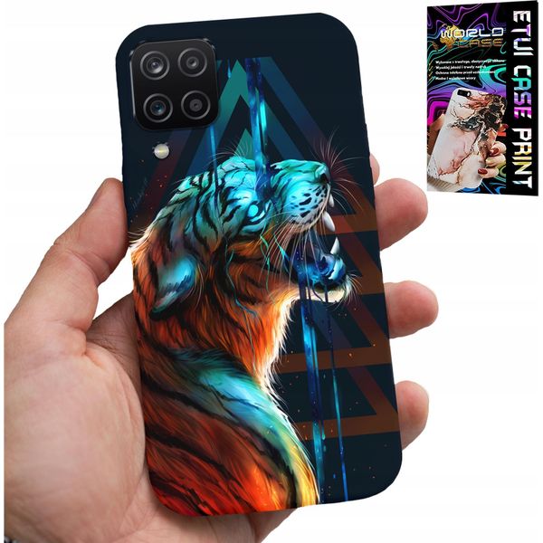 Custodia Per Samsung A12 / M12 - Design Maschile Tigrato Per Custodia, Custodia-image