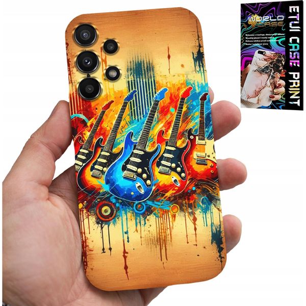 Custodia Per Samsung Galaxy A32 4G - Chitarra Elettrica, Rock And Roll, Metal-image