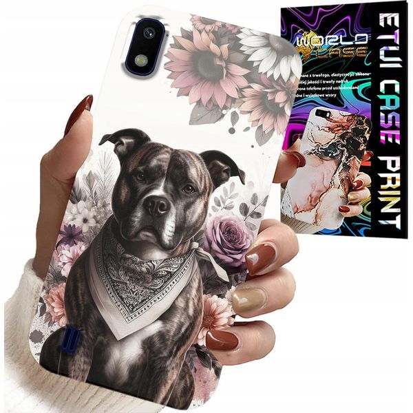 Custodia Per Samsung A10 - Pitbull Dangerous Dogs Back Case-image