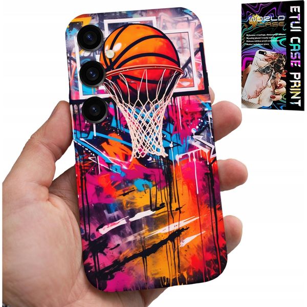Custodia Per Samsung Galaxy S24 - Basket Nba Street Graffiti Basket Fan-image