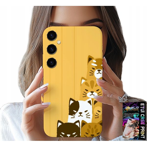 Custodia Per Samsung Galaxy S24 Fe - Love Cat, Disegni Con Gatti, Custodia + Vetro-image