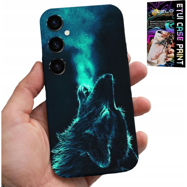 Custodia Per Samsung Galaxy S25 Plus - Custodia Wolf Wolf Pack Super Patterns-image