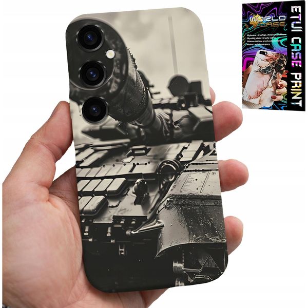 Custodia Per Samsung Galaxy S25 - Carro Armato Veicoli Militari + Vetro-image