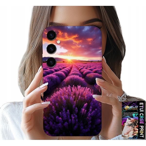 Custodia Per Samsung Galaxy M15 5G - Campo Di Lavanda, Bellissimi Paesaggi, Disegni-image