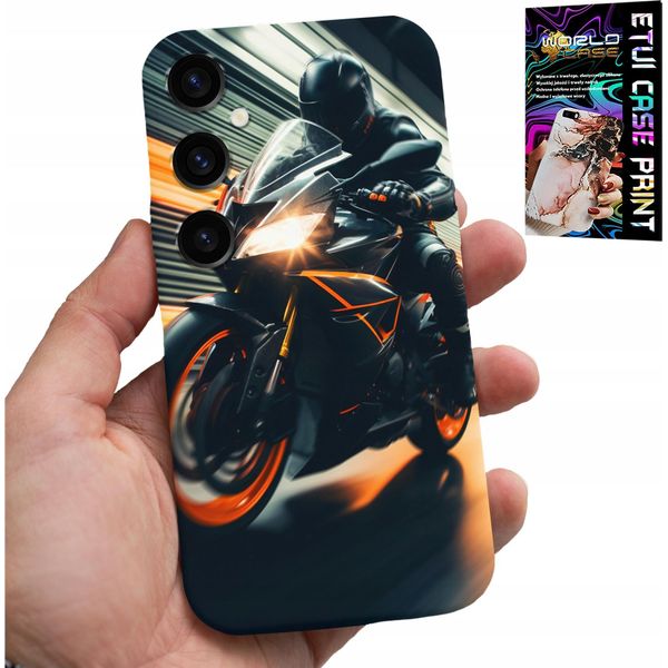 Custodia Per Samsung Galaxy S25 - Motocicletta Fan + Vetro-image