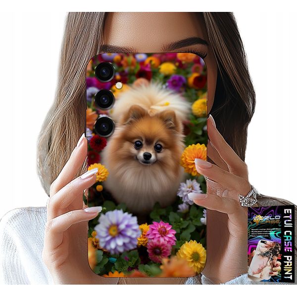 Custodia Per Samsung Galaxy S25 - Cane Carino, Custodia Pomerania + Vetro-image