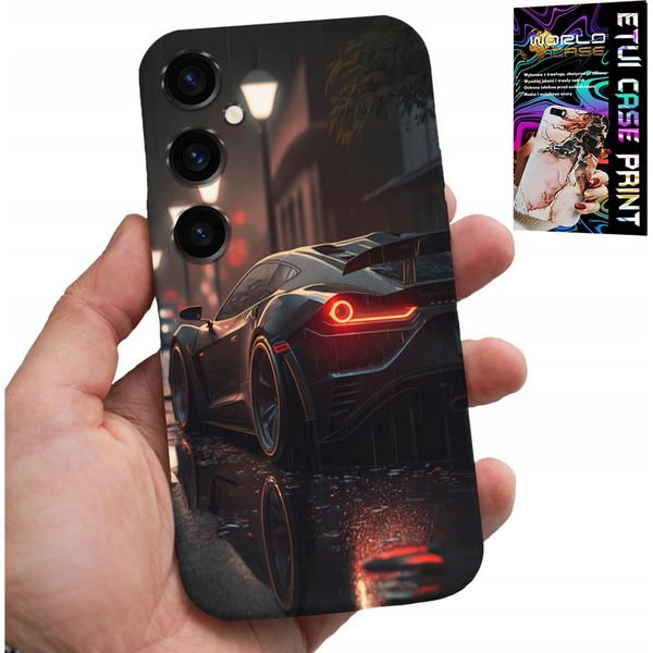 Custodia Per Samsung Galaxy S23 Fe - Auto Sportive Fan Glass-image