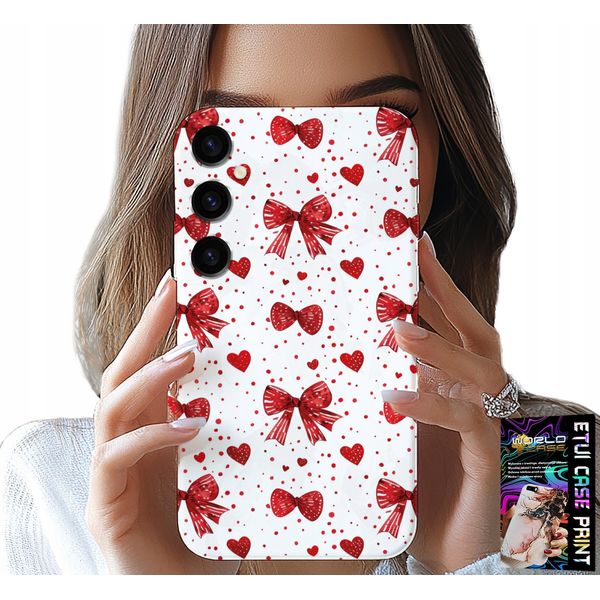 Custodia Per Samsung Galaxy S25 Plus - Nastri Rossi Disegni Di Moda-image