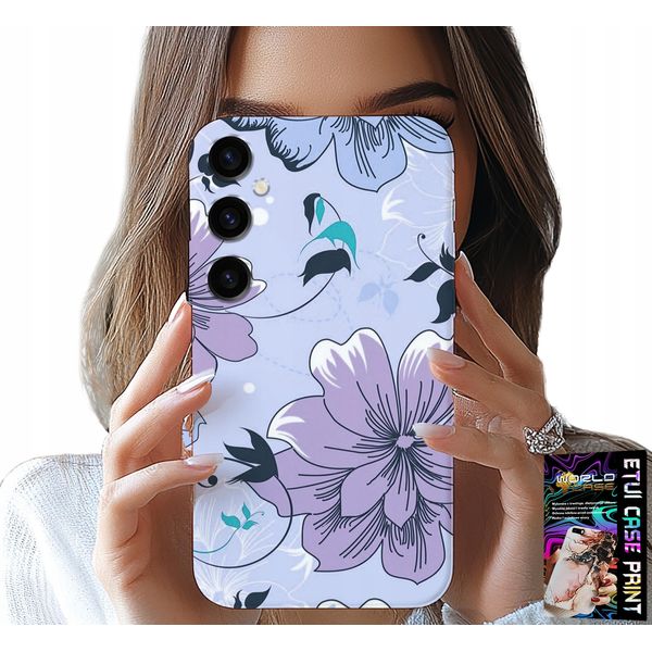 Custodia Per Samsung Galaxy M35 4G - Design Posteriore Floreale Di Moda-image