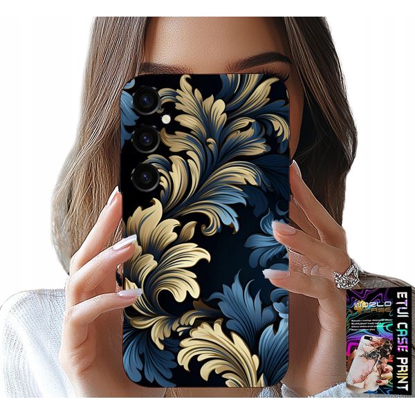 Custodia Per Samsung Galaxy S23 Fe - Elegante Custodia In Oro Con Design Alla Moda-image