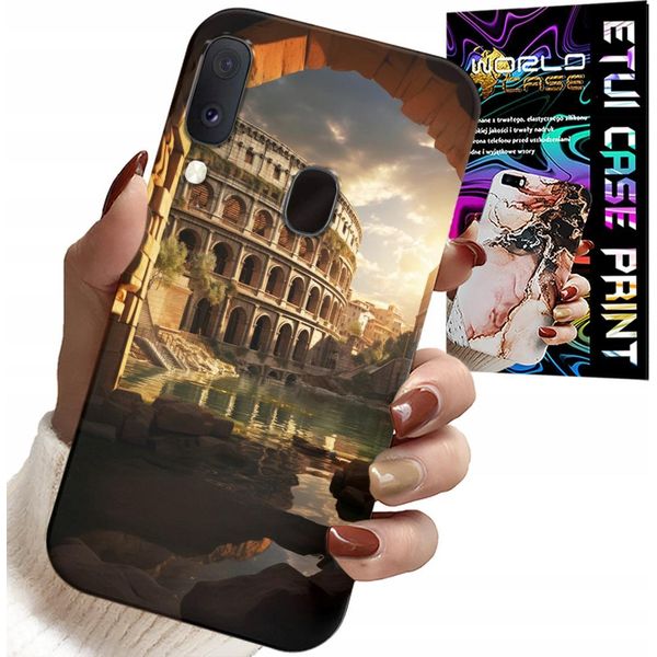 Custodia Per Samsung Galaxy A20E - Colosseo Romano Antichità Romana-image
