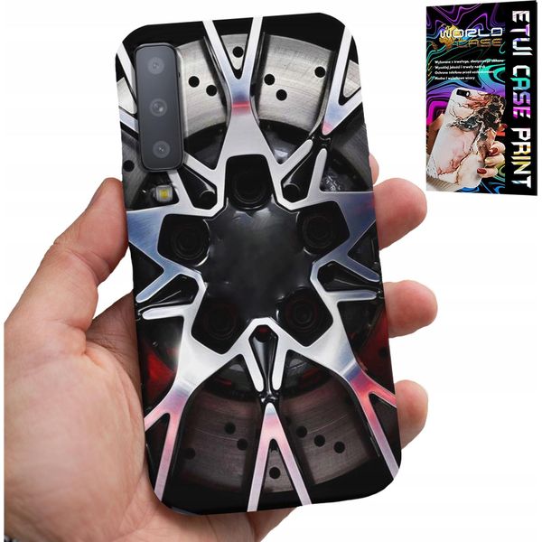Caso Per Samsung A7 2018 - Cerchio Automobilistico Moto Parti Auto Fan-image