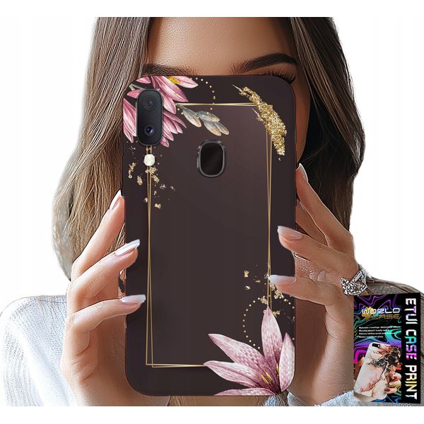 Custodia Per Samsung Galaxy A20E - Custodia Con Disegni Eleganti E Floreali-image