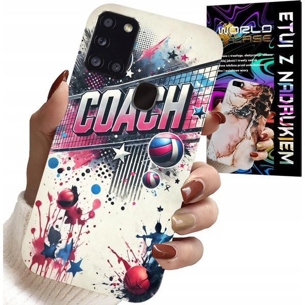 Etui Per Samsung Galaxy A21S - Coach Coach, Plecks-image