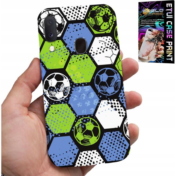 Custodia Per Samsung Galaxy A40 - Design Calcio Posteriore Custodia Calcio-image