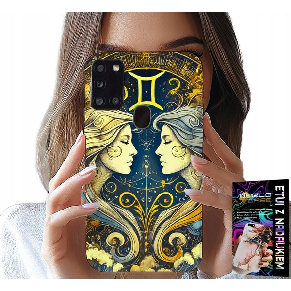 Etui Per Samsung Galaxy A21S - Segno Di Zodio, Caso Di Astronomia Notturna-image