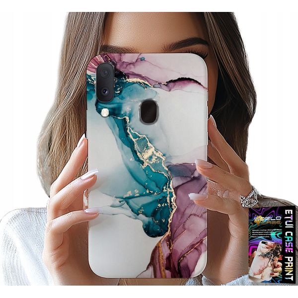 Custodia Per Samsung Galaxy A40 - Elegante Custodia Da Donna In Marmo Alla Moda-image