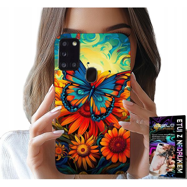 Etui Per Samsung Galaxy A21S - Fiori Motils Fiori Rose Involucro-image