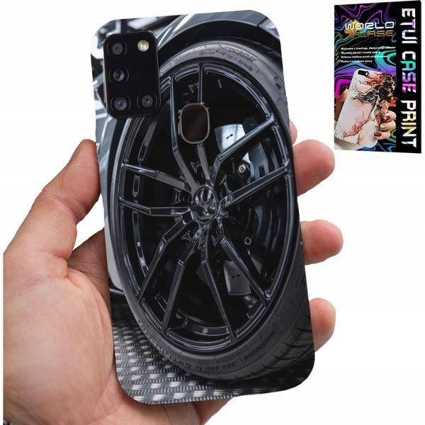 Etui Per Samsung Galaxy A21S - Ventola Auto Sportiva + Vetro-image