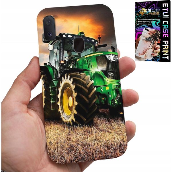 Custodia Per Samsung Galaxy A20E - Fattoria Trattore Fattoria Trattore + Vetro-image