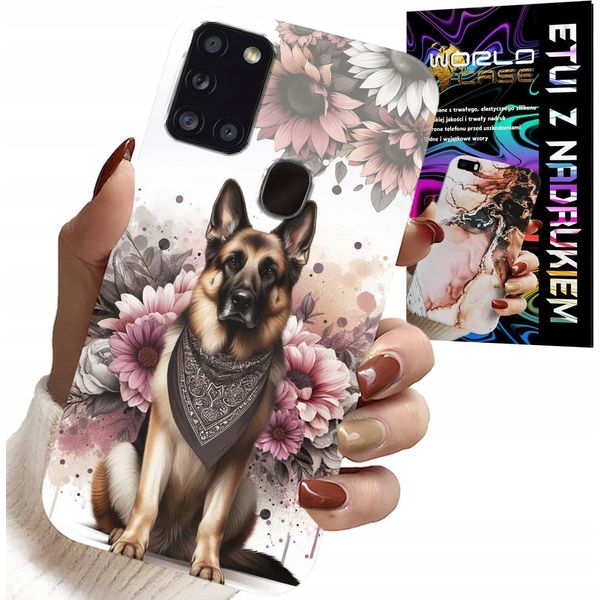 Etui Per Samsung Galaxy A21S - Gara Di Cane Tedesco Psy Case-image